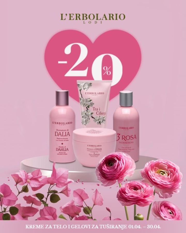L'erbolario aprilska akcija 