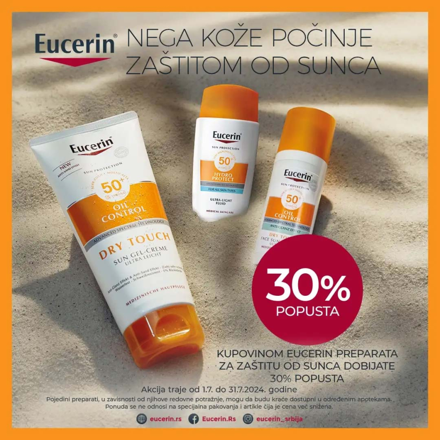 Eucerin SUN julska akcija